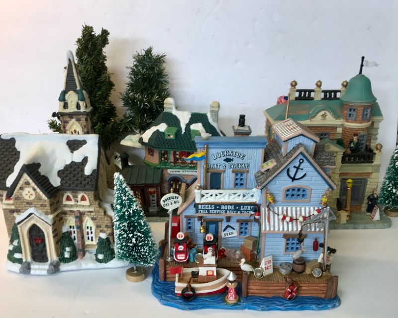 Photo 1 of CHRISTMAS VILLAGE PIECES