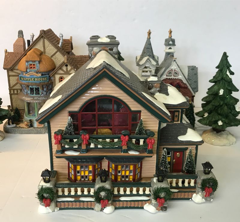 Photo 1 of CHRISTMAS VILLAGE HOUSES & TREES