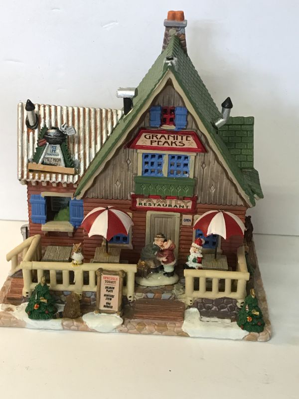 Photo 4 of VINTAGE CHRISTMAS VILLAGE HOUSES LEMAX - 2010