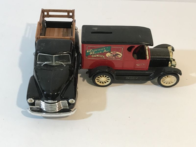 Photo 1 of BUDWEISER DIECAST TRUCK & - 1940'S FORD PICK UP 