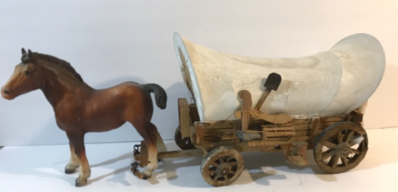 Photo 2 of VINTAGE OX DRAWN COVERED WAGON & MORE