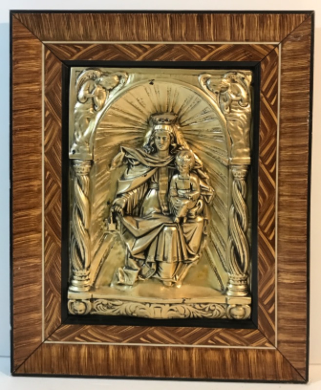 Photo 3 of VINTAGE RELIGIOUS PLAQUES-3 DIMENSIONAL 
H-17”X W-13”