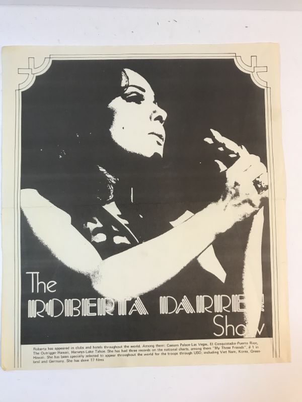 Photo 1 of MARY SAENZ AKA ROBERTA DARREN 
MEMORABILIA & 45 RECORD