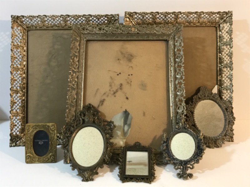 Photo 1 of VINTAGE FRAMES VARIOUS DIFFERENT SIZES 