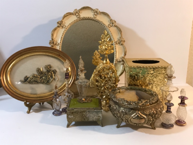 Photo 1 of VINTAGE VANITY ITEMS & DECOR 