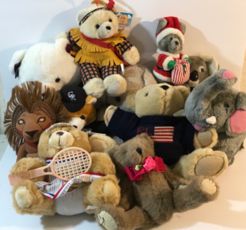 Photo 1 of VINTAGE PLUSH / STUFFED ANIMALS SOME NWT 