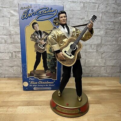 Photo 1 of ELVIS PRESLEY 18' LIMITED EDITION ANIMATED - PLAYS “BLUE CHRISTMAS “