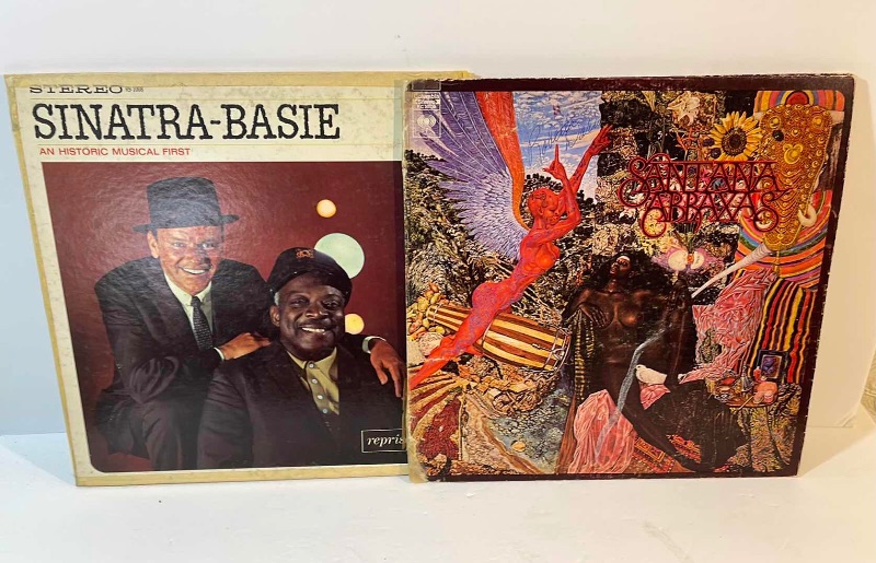 Photo 6 of VINTAGE RECORDS- SANTANA, SINATRA - BASIE, HELEN REDDY, EMERSON LAKE & PALMER