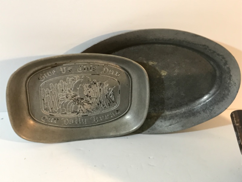 Photo 1 of ANTIQUE AND VINTAGE PEWTER SERVICEWARE