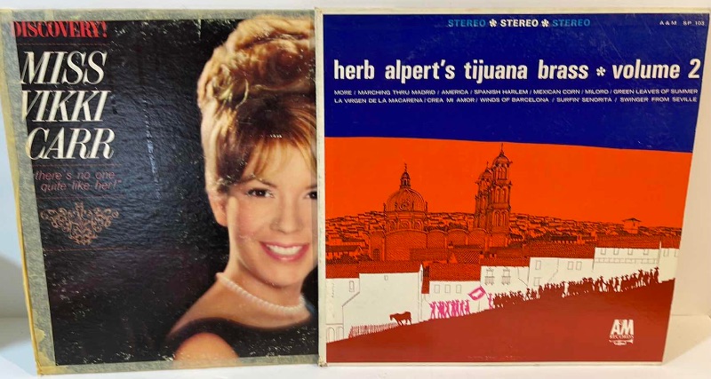 Photo 3 of VINTAGE RECORDS- BARBARA STREISAND, VIKKI CARR, THE CARNIVAL, HERB ALPERTS TIJUANA BRASS , MISS VIKKI CARR