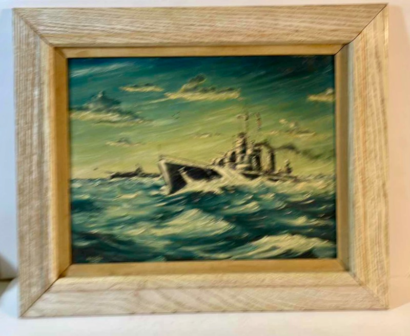 Photo 1 of OIL PAINTING “ SIGNED BY ARTIST BRONDER G. NELSON