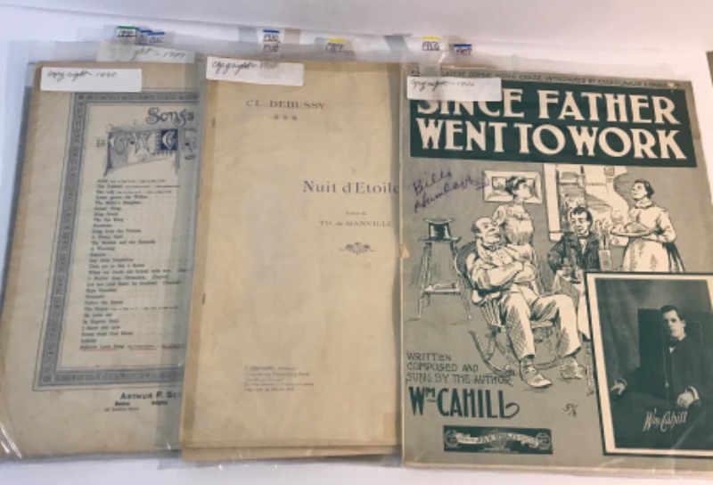 Photo 4 of ANTIQUE SHEET MUSIC