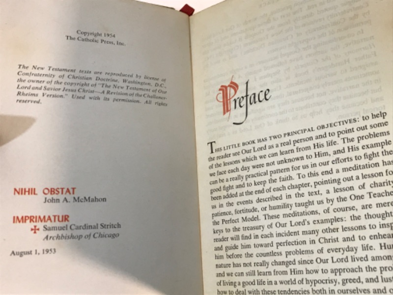 Photo 7 of RELIGIOUS ITEMS - LAST SUPER FRAMED PRINT - 21”x16” , 1950’s RELIGIOUS BOOKS