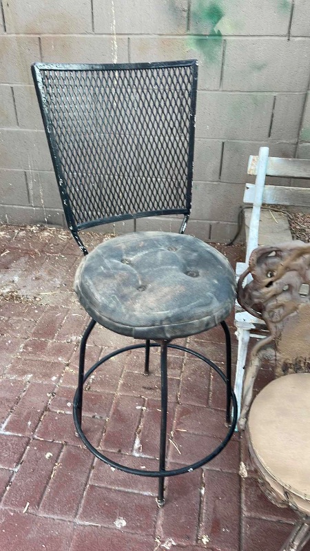 Photo 4 of BENCH, BARBECUE, CHAIR ALL WEATHERIZED - NEEDS TLC 