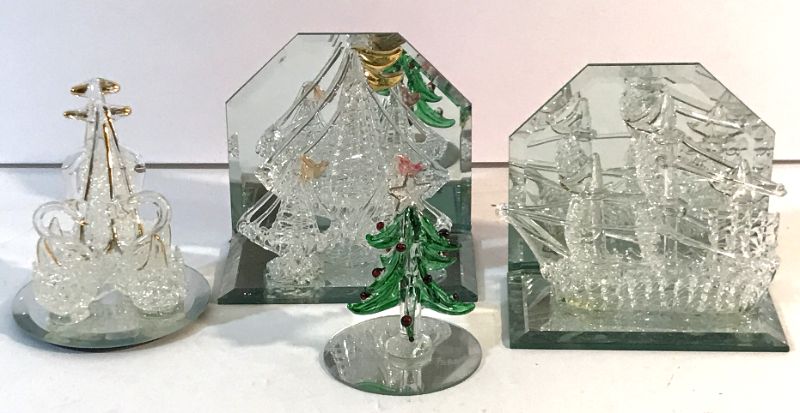 Photo 1 of HANDBLOWN GLASS SCULPTURES 