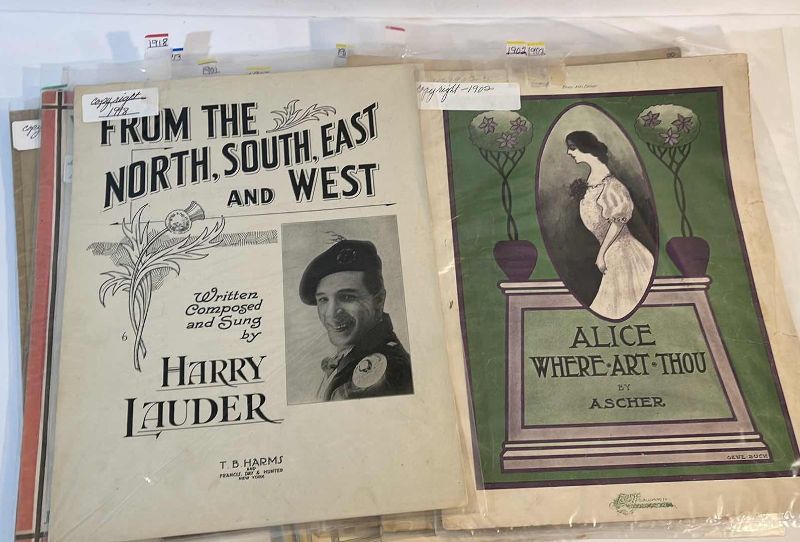 Photo 5 of ANTIQUE SHEET MUSIC - 20 DIFFERENT PIECES