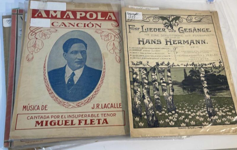 Photo 2 of ANTIQUE SHEET MUSIC - 20 DIFFERENT PIECES