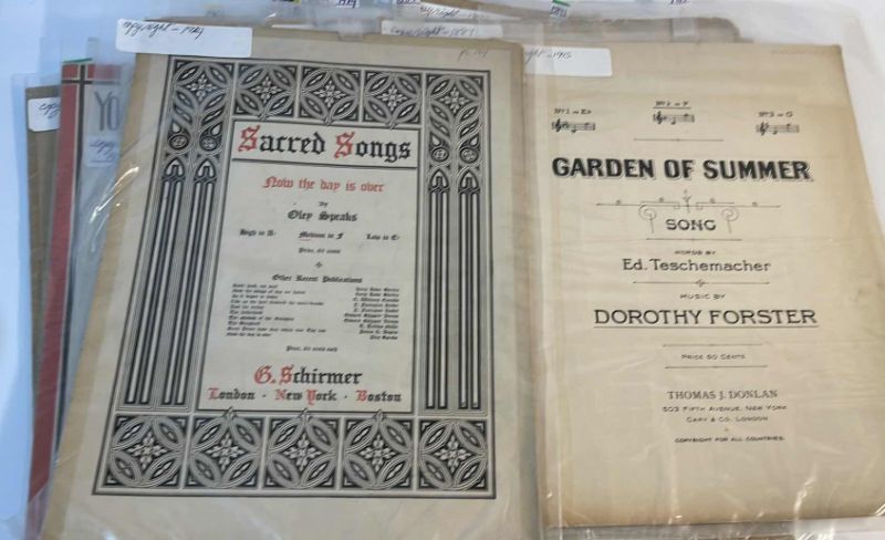Photo 1 of ANTIQUE SHEET MUSIC - 20 DIFFERENT PIECES