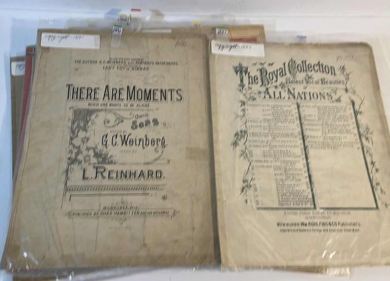 Photo 3 of ANTIQUE SHEET MUSIC - 20 DIFFERENT PIECES