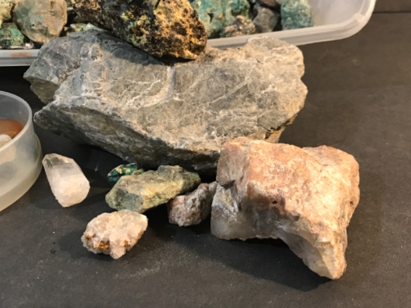 Photo 4 of ASSORTED ROCKS & MINERALS