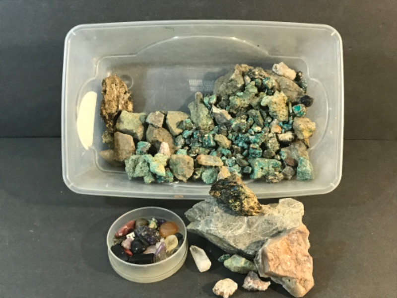 Photo 1 of ASSORTED ROCKS & MINERALS