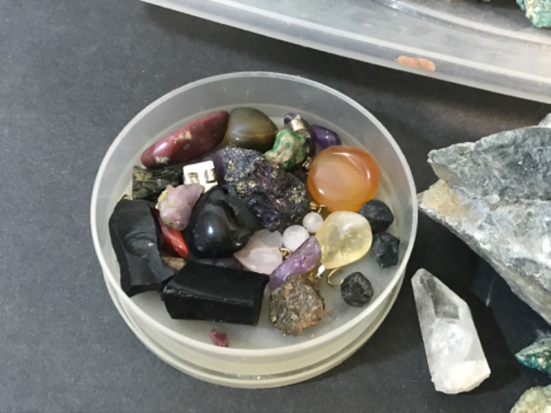 Photo 3 of ASSORTED ROCKS & MINERALS
