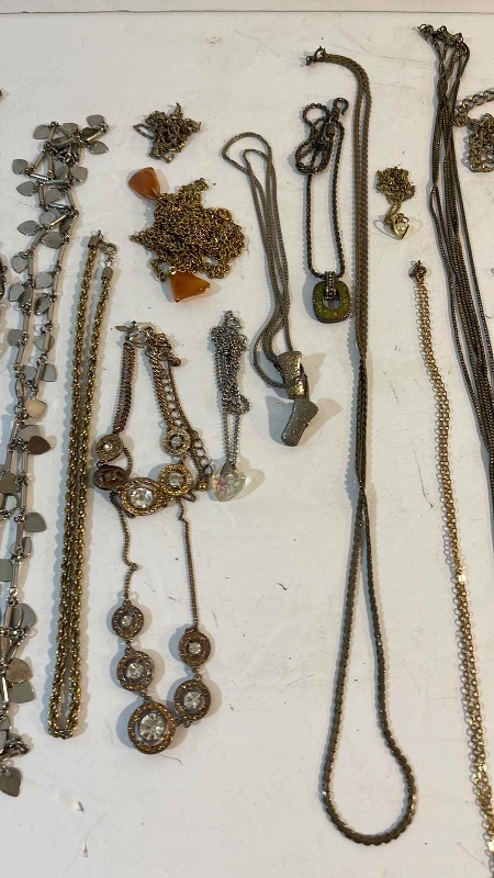 Photo 3 of ASSORTED CHAINS & JEWELRY SOME VINTAGE