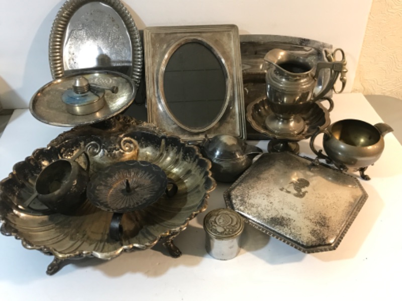Photo 1 of ASSORTED VINTAGE SILVERPLATE