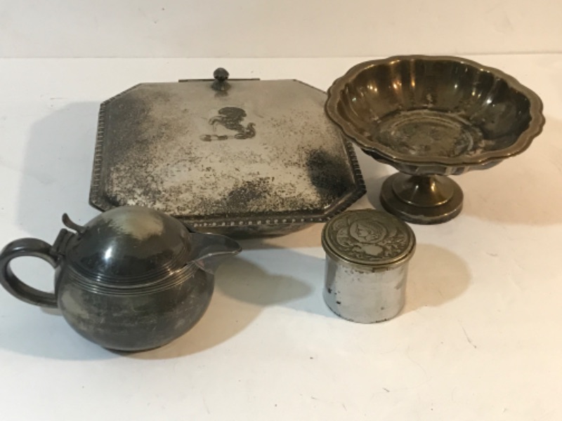 Photo 4 of ASSORTED VINTAGE SILVERPLATE
