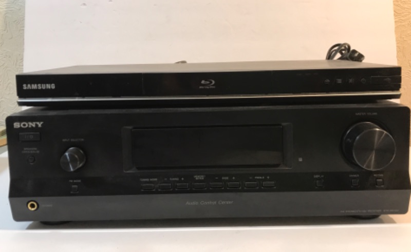 Photo 1 of SONY RECEIVER & DVD PLAYER