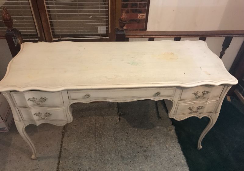 Photo 2 of FRENCH PROVINCIAL DESK
54 X 29.5 X 27