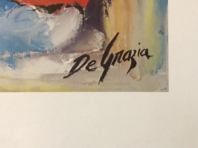 Photo 3 of DE GRAZIA SPECIAL EDITION “THE WHITE DOVE” SIGNED BY ARTIST 1979 FOR ROBERTA