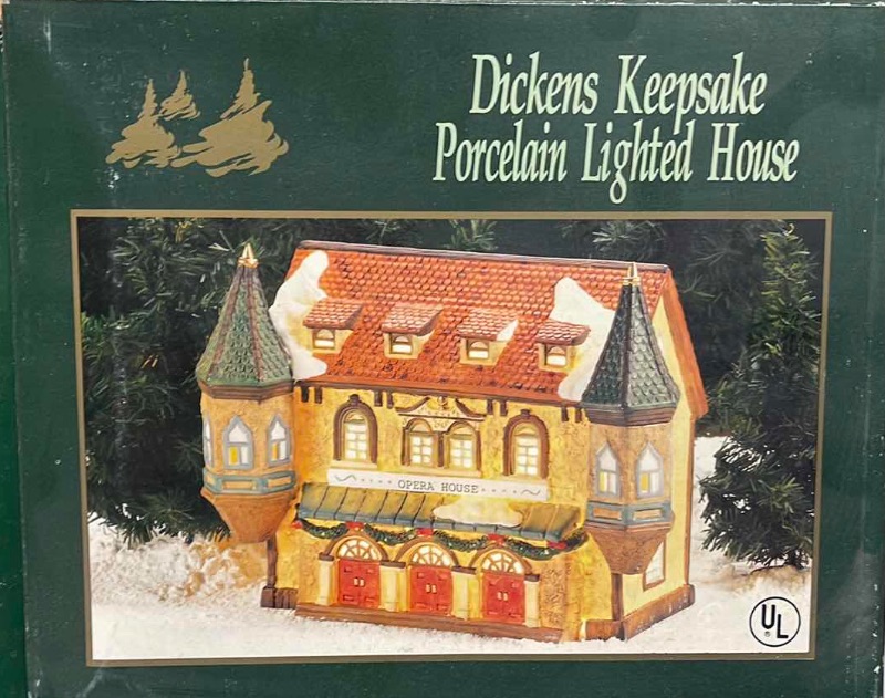 Photo 3 of DICKENS PORCELAIN LIGHTED HOUSES