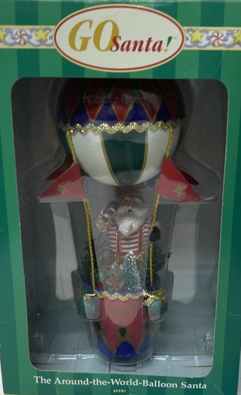 Photo 1 of GO SANTA!-AROUND THE WORLD BALLOON, HERITAGE PORCELAIN LIGHTED HOUSES & COUNTRY COVE