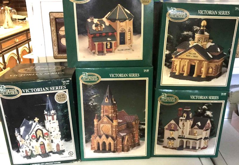 Photo 1 of DICKENS COLLECTABLES VICTORIAN SERIES PORCELAIN VILLAGE’S