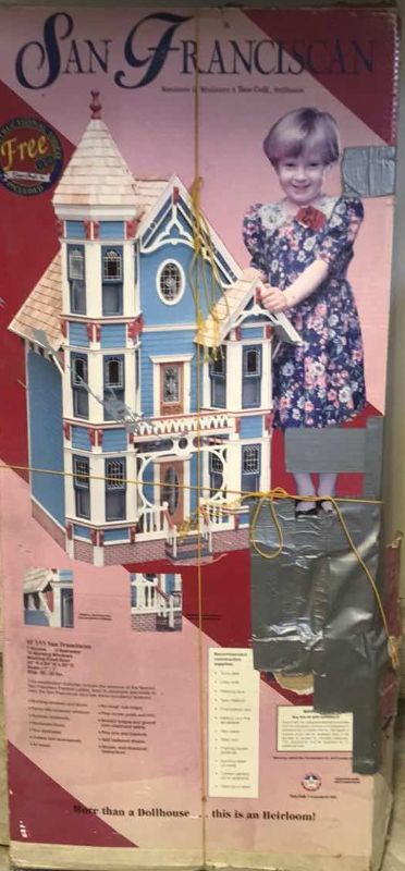 Photo 1 of DURA-CRAFT MANSIONS IN MINIATURE SAN FRANCISCAN DOLLHOUSE 43”x 24”x 20”