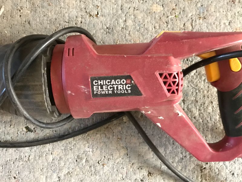 Photo 2 of CHICAGO ELECTRIC RECIPROCATING SAW