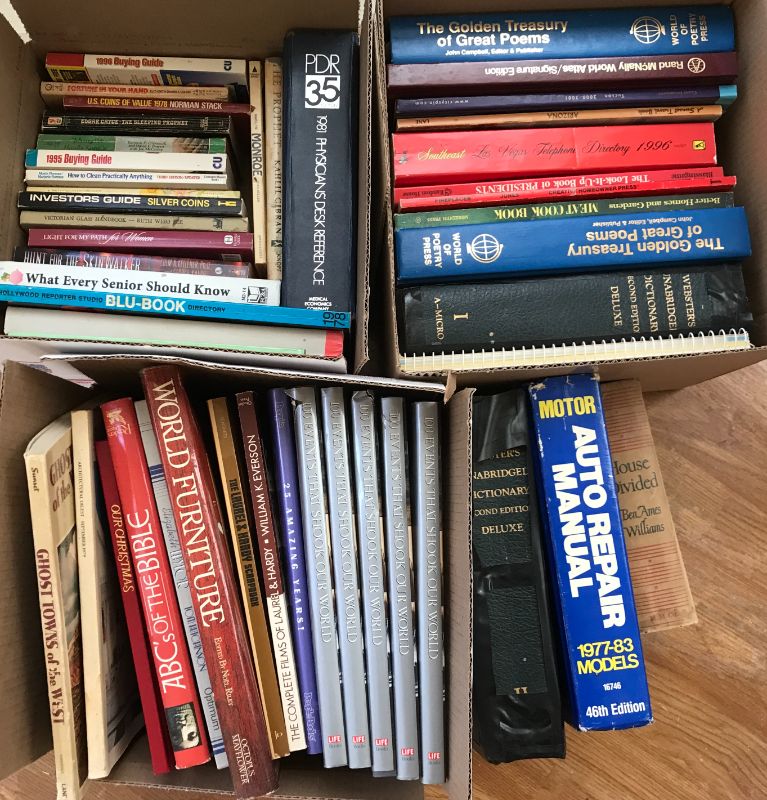 Photo 1 of ASSORTED HARDCOVER & PAPERBACK BOOKS- BUYING GUIDES, HOW TOOS & MORE