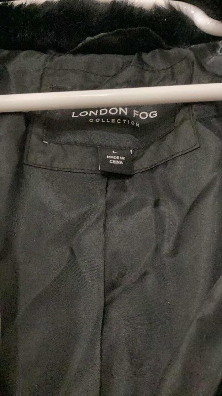 Photo 2 of LONDON FOG PUFFER WINTER LONG JACKET SIZE L NEW WITH TAGS