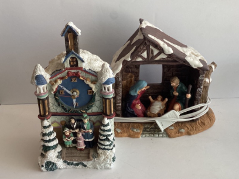 Photo 3 of CHRISTMAS GLOW CANDLES, NATIVITY LIGHT,  PLATTER & MORE