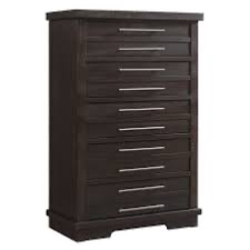 Photo 1 of MARTIN SVENSSON HOME WATERFRONT 5 DRAWER TALL BOY SOLID WOOD DRESSER 
35”x18”x54”