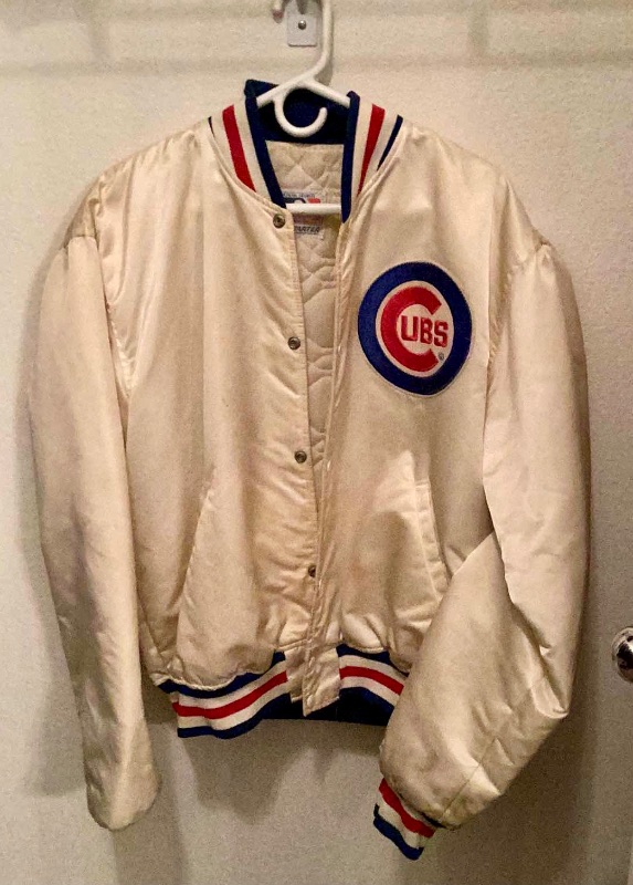 Photo 1 of VINTAGE STARTER CUBS VARSITY JACKET