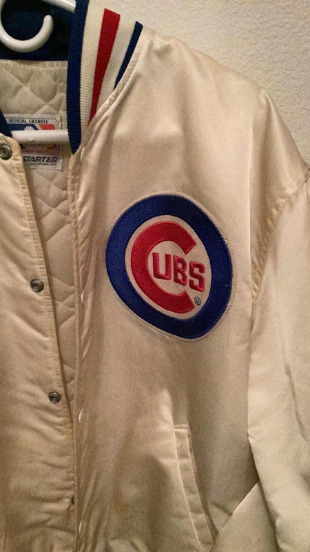 Photo 2 of VINTAGE STARTER CUBS VARSITY JACKET