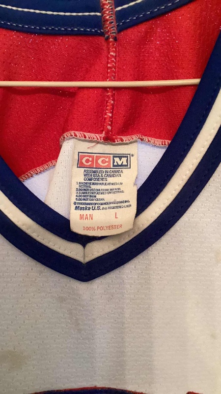 Photo 4 of VINTAGE MONTREAL CANADIENS HOCKEY JERSEY