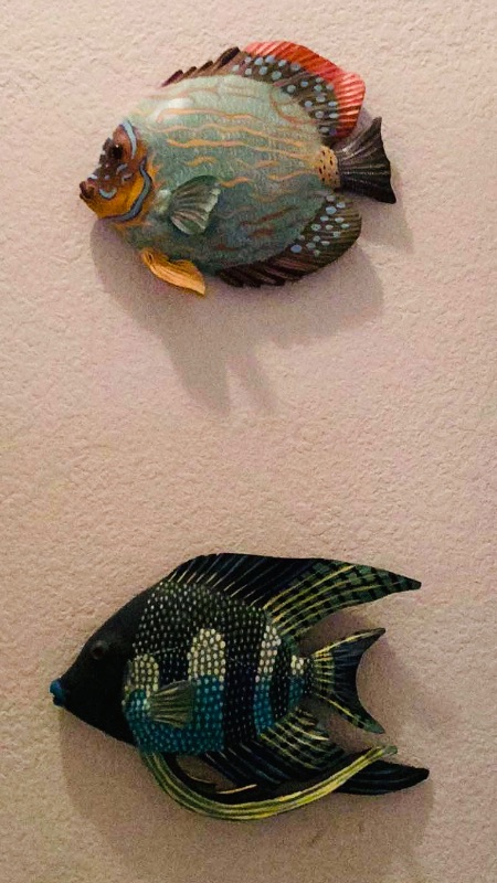 Photo 1 of COLORFUL FISH WALL DECOR