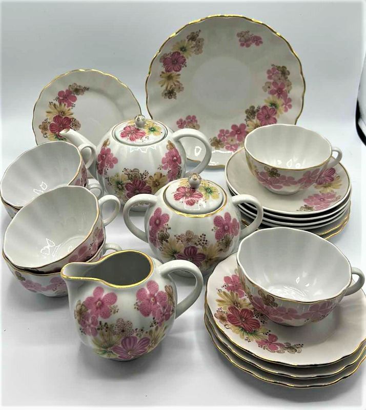 Photo 1 of 22 PIECE FINE PORCELAIN SET