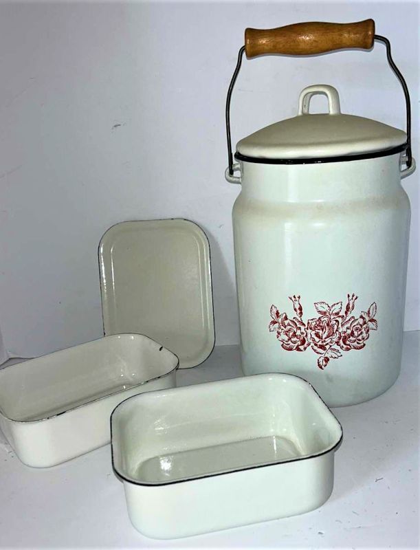 Photo 1 of VINTAGE ENAMEL WARE