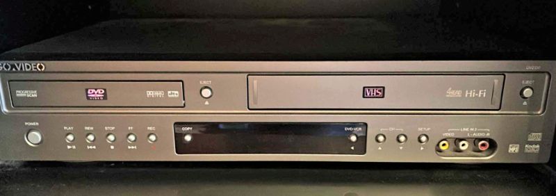 Photo 1 of GO VIDEO DVD PLAYER w REMOTE 32” x 30” x H29”