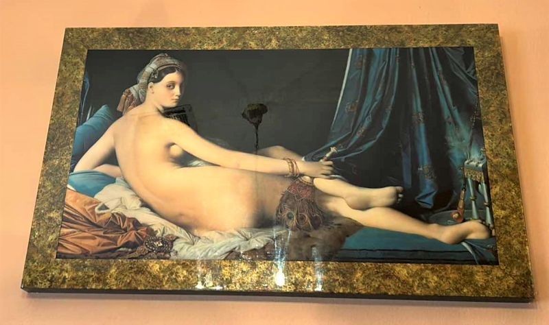 Photo 1 of ARTWORK NUDE, ITALIAN LAQUER ON WOOD 42” x 26”