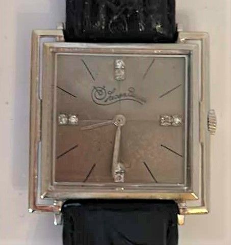 Photo 2 of TWO HIGH END DESIGNER WATCHES, ONE STAMPED 14 K GOLD, BOTH W DIAMONDS, ONE OSCAR DE LA RENTA